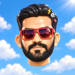 3D avatar of Hassan Mushtaq